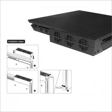 Вентилятор для охлаждения консоли + USB HUB разветвитель DOBE (TP4-896) (PS4 Slim)