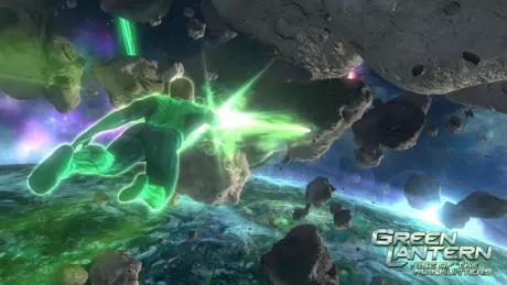 Green Lantern: Rise of the Manhunters (Зелёный Фонарь) (с поддержкой 3D) (Xbox 360)