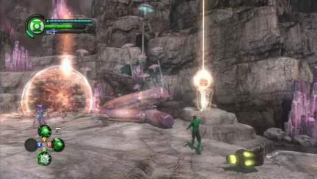 Green Lantern: Rise of the Manhunters (Зелёный Фонарь) (с поддержкой 3D) (Xbox 360)