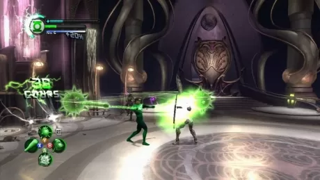 Green Lantern: Rise of the Manhunters (Зелёный Фонарь) (с поддержкой 3D) (Xbox 360)