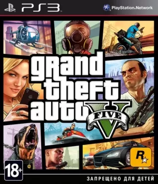 GTA 5: Grand Theft Auto 5 (V) Русская Версия (PS3)