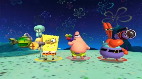 SpongeBob SquarePants: Plankton's Robotic Revenge (Губка Боб Квадратные Штаны. Планктон: Месть роботов) Русская Версия (Xbox 360)