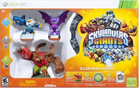 Skylanders Giants Стартовый набор: игровой портал, игра, фигурки: Jet-Vac, Cynder, Tree Rex (Xbox 360)