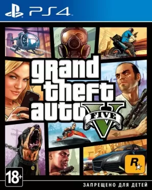 GTA 5: Grand Theft Auto 5 (V) Русская Версия (PS4)