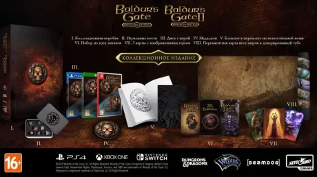 Baldur's Gate and Baldur's Gate 2 (II): Enhanced Editions Русская Версия (Switch)