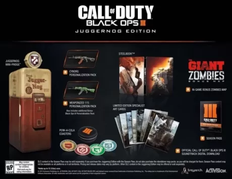 Call of Duty: Black Ops 3 (III) Juggernog Edition (PS4)