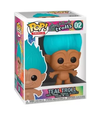 Фигурка Funko POP! Vinyl: Тролли (Trolls) Чирок Тролль (Teal Troll) (44603) 9,5 см