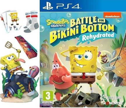 Губка Боб Квадратные Штаны: Битва за Бикини (Боттом - Регидратация)(PS4 ...