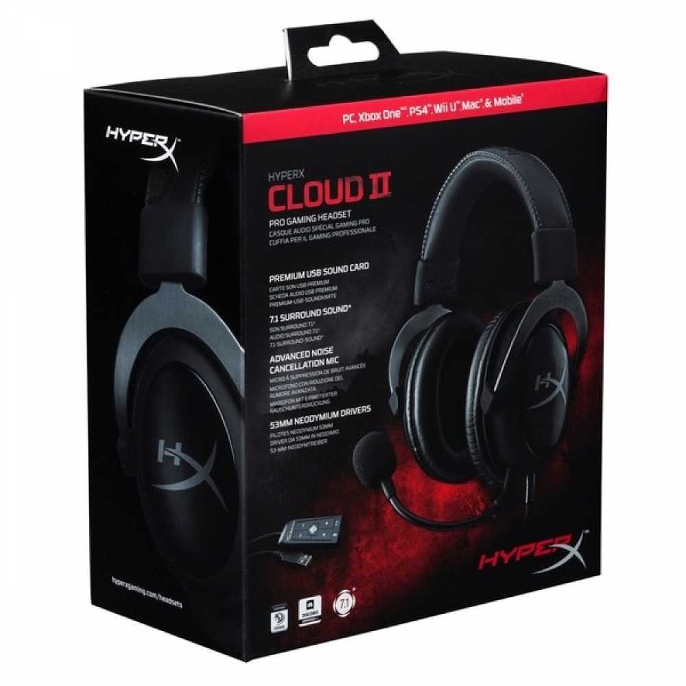 Hyperx cloud ii gun metal обзор