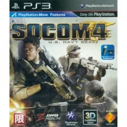 SOCOM 4: U.S. NAVY SEALS поддержкой PlayStation Move Asia version (PS3)