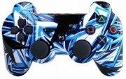 Геймпад беспроводной DualShock 3 Wireless Controller (Граффити голубой) (PS3) Геймпад беспроводной DualShock 3 Wireless Controller (Граффити голубой) (PS3)