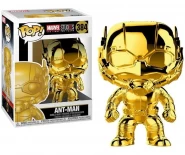Фигурка Funko POP! Bobble: Человек-муравей золотой хром (Ant-Man (Chrome)) Студия Марвел: Первые десять лет (MS 10) (33521) 9,5 см