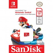 Карта памяти SanDisk 128GB Nintendo Switch Super Mario Kart