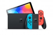 Nintendo Switch [OLED model] (2021) Синяя / Красная 