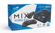 Игровая приставка Dinotronix Mix Wireless + 600 игр (8+16 bit)