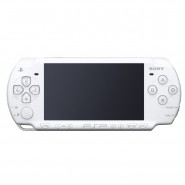 Sony PSP (3000) White + карта 32г с играми (прошитая) 