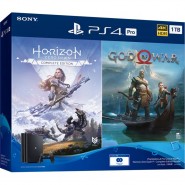 Sony PlayStation 4 Pro 1Tb Черная + Horizon Zero Dawn. Complete Edition + God of War (Бог войны)