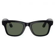 Смарт-очки Ray-Ban Meta Wayfarer RW4008 (Shiny Black / G15 Green) размер L