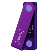 Криптокошелёк Ledger Nano X (фиолетовый аметист)