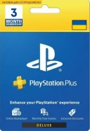 PS Plus Deluxe 3 месяца (Украина)
