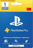 PS Plus Essential 1 месяц (Турция)