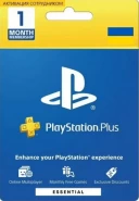 PS Plus Essential 1 месяц (Украина)