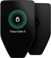 Аппаратный криптокошелек Trezor Safe 5 (черный) Аппаратный криптокошелек Trezor Safe 5 (черный)