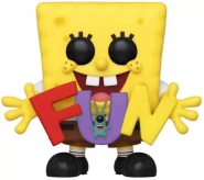 Фигурка Funko POP! Vinyl: Губка Боб с надписью FUN (Spongebob with FUN (Exc)) Губка Боб (Spongebob) (43976) 9,5 см