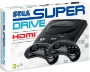 Игровая приставка 16 bit Super Drive 2 Classic HDMI White box + 2 геймпада (Черная)