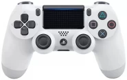 Геймпад беспроводной Sony DualShock 4 Wireless Controller (v2) Glacier White (Белый) Оригинал (PS4)