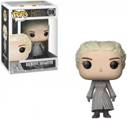 Фигурка Funko POP! Vinyl: Дайнерис в белом пальто (Daenerys White Coat) престолов Серия 8 (Game of Thrones S8) (28888) 9, 5 см