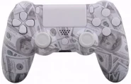 Корпус геймпада + кнопки PS4 Shell Case Hydro Dipped для DualShock 4 Wireless Controller 