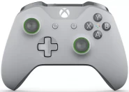 Геймпад беспроводной Microsoft Xbox One S/X Wireless Controller Grey/Green (Серый/Зеленый) (WL3-00061) Оригинал (Xbox One)