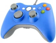 Геймпад проводной Xbox 360 Wired Controller (Blue) Синий (Xbox 360)