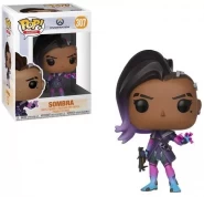 Фигурка Funko POP! Vinyl: Сомбра (Sombra) Овервотч Серия 3 (Overwatch S3) (29051) 9,5 см