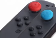 Накладки на стики для контроллеров Joy-Con красный + голубой OIVO (IV-SW006) (Switch)