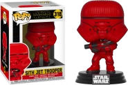 Фигурка Funko POP! Bobble: Звездные войны Эпизод 9 (Star Wars Ep 9): Джет Штурмовик Ситхов (Sith Jet Trooper) (39880) 9,5 см
