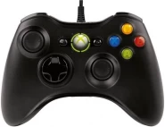 Геймпад проводной Xbox 360 Wired Controller (Black) Черный (Xbox 360)