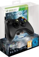 Геймпад беспроводной Microsoft Wireless Controller для Xbox 360 (Black) Черный Оригинал + Halo 4 Русская Версия (Xbox 360/Xbox One)